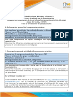 Guía para El Desarrollo Del Componente Práctico y Rúbrica de Evaluación - Unidad 1 - Fase 2 - Decisiones Organizacionales - Componente Práctico - Escenarios Simulados