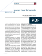 Diabetes y Examen Visual Del Paciente Diabético (I) : Gaceta Gaceta