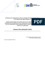 Estudio Epidemiológico - Informe - Final