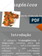 Apresentação - Transgénicos