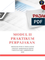 Modul 2 Praktikum Perpajakan