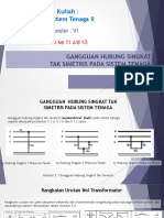 AST Pertemuan 11, 12, 13 (Gangguan Hubung Singkat Tak Simetris Pada Sistem Tenaga)