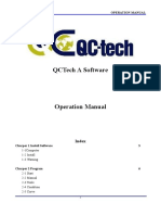 Qctech A Software: Operation Manual