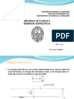 13 Energía Especifica