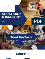 Amazon Supply Chain Management