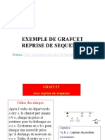 Exemple Chariot - Reprise Sequence