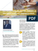 Estrategias para Mejorar La Productividad Empresarial