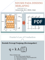 Week 9 Proses Konduksi Pada Dinding Berlapis