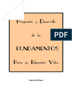 Progresión y Desarrollo de Los Fundamentos para Un Baloncesto Veloz