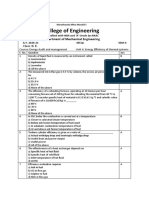 MCQs - EAM - Unit 4