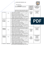 Planificación Primer Trimestre Artes