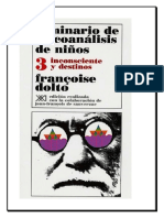 10 - 1 - Seminario de Psicoanálisis de Niños - F. Dolto - Capítulo 1 - Síntomas Obsesivos