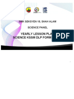 Yearly Lesson Plan KSSM Science DLP Form 1 2021