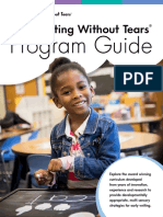 Program Guide: Handwriting Without Tears