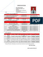 Curiculum Vitae Personal Data: NO Marine License Serial Number Place and Date of Issue