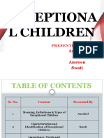 Exceptional Children Final