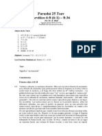 Parashá 25 Tsav Levítico 6:8 (6:1) - 8:36: Aliyás de La Torá