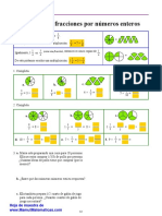 Introduccion A Fracciones Multiplicar Fracciones Por Numeros Enteros