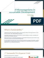 Role of Microbes in Sustainable Development