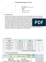 Plan Anual 1 Grado Aprendo en Casa 2022