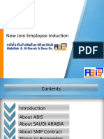 New Join Employee Induction