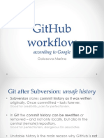 Github Workflow: According To Google