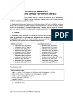 Actividad de Pensamiento Metrico - Fransisco Villalba-Sena