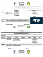 Individual Learning Monitoring Form