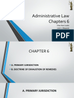 Administrative Law Report - CH6 A and B