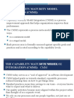 The Capability Maturity Model Integration (Cmmi) :: Each Process Area Is Formally Assessed Against Specific Goals and