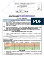 1 - ÉTICA y RELIGIÓN - SÉPTIMO - 2do Período - 2020