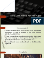 Basic Computing Periods-Ages