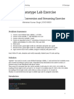 SV Datatype Lab Exercise