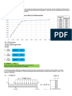 Diagrama Esfuerzo-Deformación: CARGA (LBF) Elongación (In)