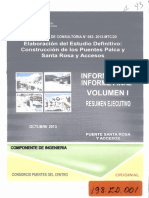 Puentes Palca y Santa Rosa y Accesos Vol I 2013 Ed1.estudio Definitivo