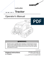 CG431 Tractor: Operator's Manual