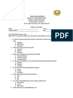 P.E 4 Midterm Exam 2 9