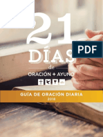 21DaysofPrayer 2018 Spanish