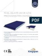 Kingspan - TZ-VL Facade Sandwich Panel - Datasheet - Spain - ES