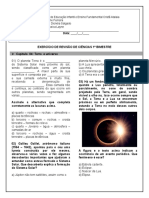 Exercício de Revisão 8 Ano