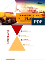 Transportation Plan Powerpoint Template