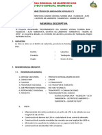 Memoria Descriptiva de Ampliacion de Plazo #02 FLORIDA BAJAv.02 OK