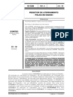 N-1549-A Resistor de Aterramento - Folha de Dados