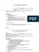 RTC PBR Clearance & Research Forms