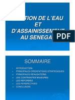 09-Gestion de L'eau Et D'assainissement Au Senegal