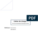 Cahier de Charge:: Réalisé Par