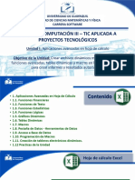 Unidad 1 Funciones Financieras - Estadísticas