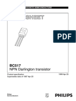 Data Sheet: NPN Darlington Transistor