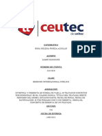 TAREA#4 Investiga y Presenta en Forma de Tabla, 40 Tratados Suscritos Por Honduras.