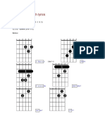 Guitar Chords With Lyrics Gyutto